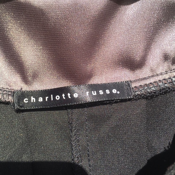 CHARLOTTE RUSSE NWOT Embellished black dress - Picture 6 of 6